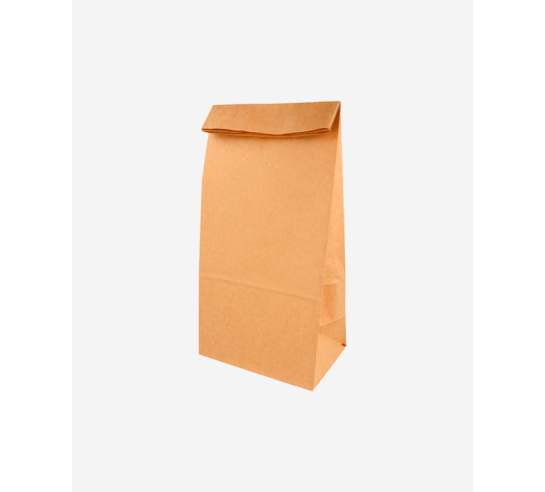 222.34 Shopper kraft senza manico 80g/m2 15+10x32 cm (1000PZ)