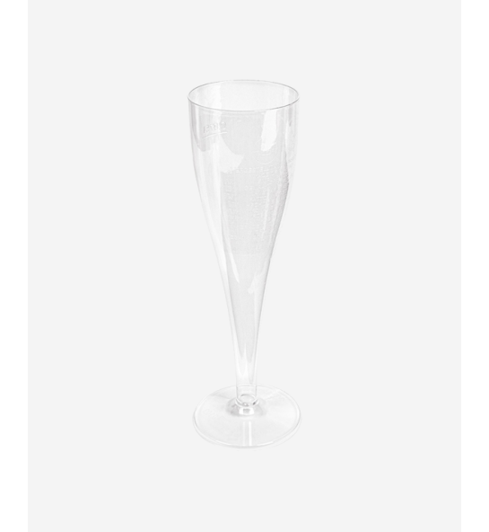 154.30 Tazze iniettate "cava" 125 ml ø 4,9x20 cm trasparente cristal ps (100PZ)